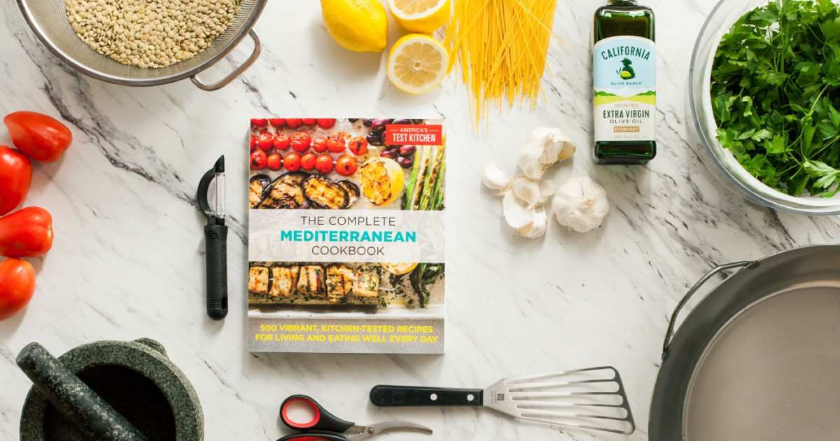 Mediterranean food cookbook
